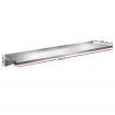 Stainless Steel Wall Shelf Kitchen Shelves Rack Mounted Display Shelving 2100mm