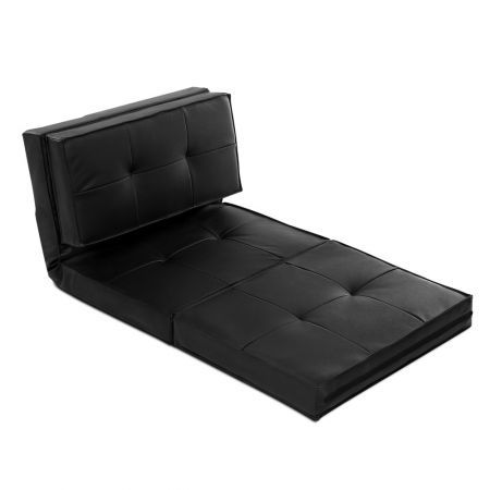 Artiss Lounge Sofa Floor Couch Recliner Leather Chaise Chair Futon Artiss Lounge Sofa Floor Couch Recliner