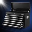 Giantz 10 Drawer Tool Box Cabinet Chest Toolbox Storage Garage Organiser Black