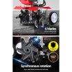 Giantz 88CC Tiller Rototiller Garden Cultivator 6 Blades Soil Power Rotary Hoe