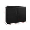 Greenfingers Grow Tent 240x120x200CM Hydroponics Kit Indoor Plant Room Black