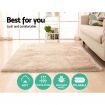 Artiss Shaggy Rug 200x230cm Beige