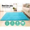 Artiss Shaggy Rug 200x230cm Turquoise