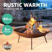 Grillz Fire Pit Cast Iron Rustic 60cm