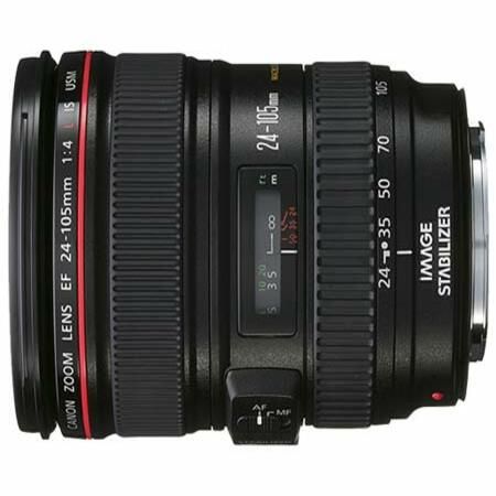 Canon SLR EF 24-105mm f/4L IS USM Standard Zoom Camera Lens