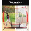 Everfit 7ft Baseball Net Pitching Kit with Stand Softball Training Aid Sports