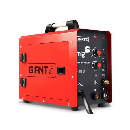 Giantz 220 Amp Inverter Welder MMA MIG DC Gas Gasless Welding Machine Portable Giantz 220 Amp Inverter Welder MMA MIG DC Gas Gasless Welding Machine Portable