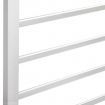 Devanti Electric Heated Towel Rail Rails Warmer Rack Aluminium Bar Bathroom