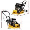 Giantz 21" Plate Compactor 6.5HP Compactors 61KG Vibration Rammer with Wheels