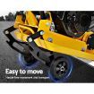 Giantz 21" Plate Compactor 6.5HP Compactors 61KG Vibration Rammer with Wheels