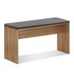 Artiss Dining Bench Upholstery Seat Wooden Chair Oak 90cm