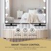 LED Makeup Mirror 18 Bulbs Aluminum Hollywood Style Makeup Mirror Adjustable Brightness Maxkon