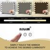 LED Makeup Mirror 18 Bulbs Aluminum Hollywood Style Makeup Mirror Adjustable Brightness Maxkon