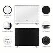 LED Makeup Mirror 18 Bulbs Aluminum Hollywood Style Makeup Mirror Adjustable Brightness Maxkon