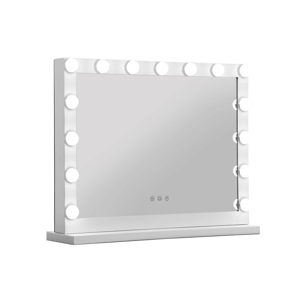Embellir Makeup Mirror With Light Hollywood 15 LED Bulbs Vanity Lighted