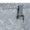 Aluminium Box 110.5x38.5x40 cm Silver