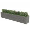 Gabion Planter Galvanised Steel 540x90x100 cm