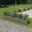 Gabion Planter Galvanised Steel 360x50x50 cm