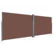 Retractable Side Awning 200x600 cm Brown