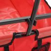 Folding Hand Trolley Steel Red