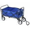 Folding Hand Trolley Steel Blue