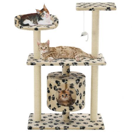 paw print cat tree