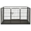 Puppy Playpen Steel 123x77,5x74,5 cm