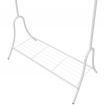 Clothing Rack White Steel