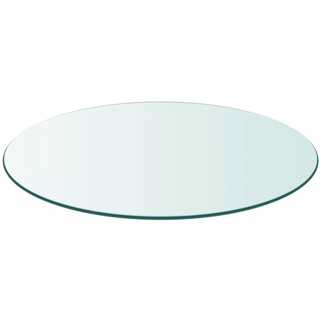 Table Top Tempered Glass Round 400 mm