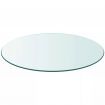 Table Top Tempered Glass Round 400 mm