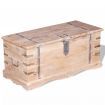 Storage Chest Solid Acacia Wood