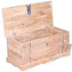 Storage Chest Solid Acacia Wood