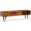 TV Cabinet Solid Sheesham Wood 140x30x40 cm