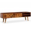 TV Cabinet Solid Sheesham Wood 140x30x40 cm