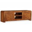 TV Cabinet 120x30x40 cm Solid Wood with Sheesham Finish
