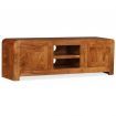 TV Cabinet 120x30x40 cm Solid Wood with Sheesham Finish