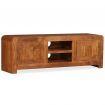 TV Cabinet 120x30x40 cm Solid Wood with Sheesham Finish