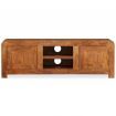 TV Cabinet 120x30x40 cm Solid Wood with Sheesham Finish