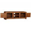 TV Cabinet 120x30x40 cm Solid Wood with Sheesham Finish
