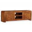 TV Cabinet 120x30x40 cm Solid Wood with Sheesham Finish