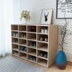 Shoe Rack Chipboard 92x30x67.5 cm Oak