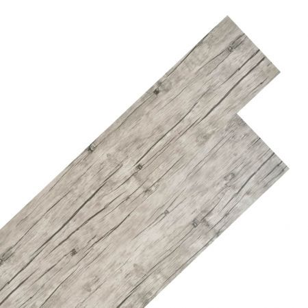 vidaXL PVC Flooring Planks 5.26 square metre 2 mm Oak Washed