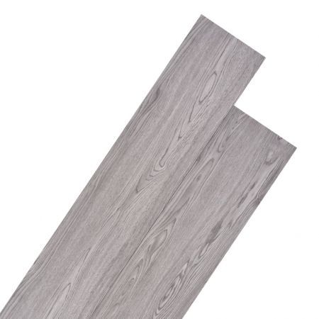 vidaXL PVC Flooring Planks 5.26 square metre 2 mm Dark Grey