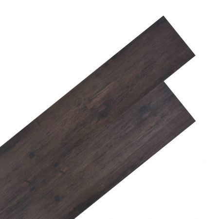 vidaXL PVC Flooring Planks 5.26 square metre 2 mm Oak Dark Grey