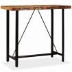 Bar Table 120x60x107 cm Solid Reclaimed Wood