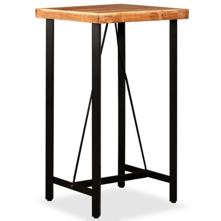 Bar Table 60x60x107 cm Solid Sheesham Wood
