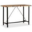 Bar Table 150x70x107 cm Solid Reclaimed Wood