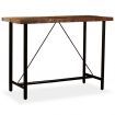 Bar Table 150x70x107 cm Solid Reclaimed Wood