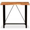 Bar Table 120x60x107 cm Solid Sheesham Wood