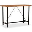 Bar Table 150x70x107 cm Solid Sheesham Wood